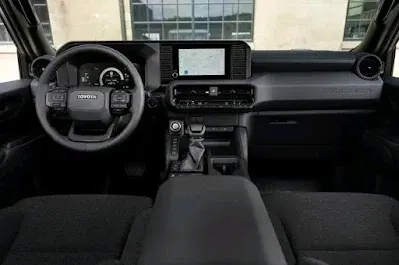 Interior of the 2024 Toyota Land cruiser Interior of the 2024 Toyota Land cruiser