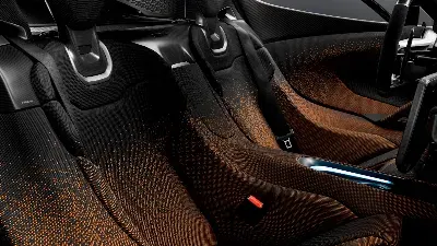 McLaren W1 interior McLaren W1 Interior