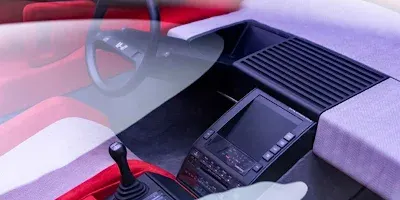 1984 Honda HP-X Concept interior 1984 Honda HP-X Concept interior