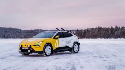 Polestar 4 Arctic Circle: Delivers 536 hp and 506 lb-ft of torque Polestar 4 Arctic Circle: Delivers 536 hp and 506 lb-ft of torque