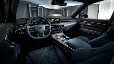 The 2026 Genesis GV70 intirior The 2026 Genesis GV70 intirior